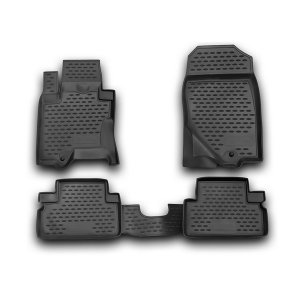 INFINITI EX35 Floor Mats - Omac - Rubber TPE - Black - '08-'12 INFINITI EX35 Floor Mats - Omac - Rubber TPE - Black - '08-'12